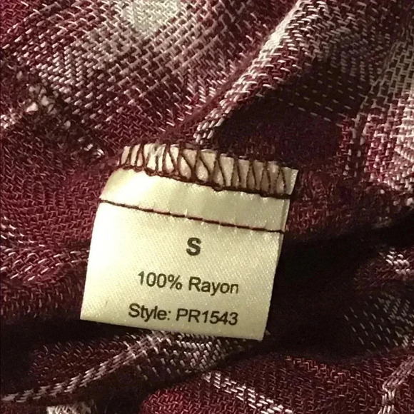 Elan Tie Front Top, Drop Shoulder, Small NWT - Picture 6 of 8